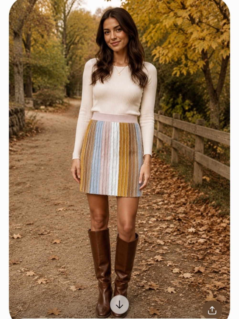 NWT ANTHROPOLOGIE EVA FRANCO Knit Mini Skirt